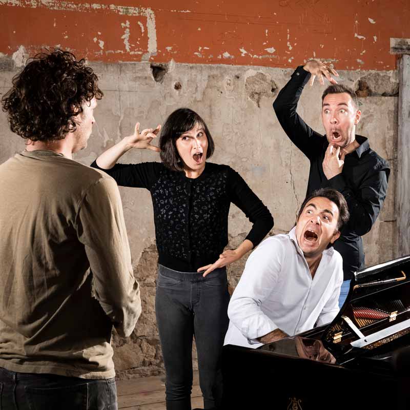 Opéra participatif et cours de chant par la compagnie Comiqu’opéra